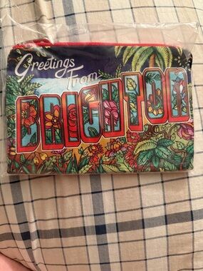Brighton Floral 'Brightful' Zip Pouch - Red, Green, Blue